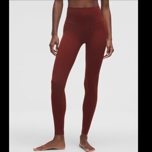 Lululemon  Athletica Align 28” Pant Dark Red? Maroon? Size 6